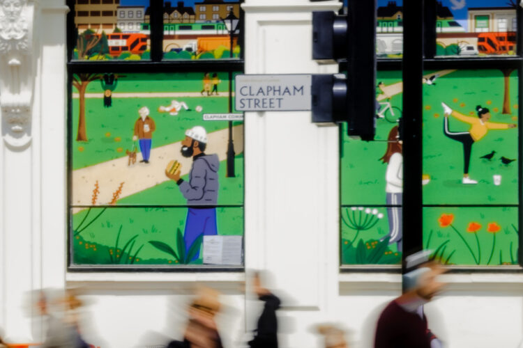 Clapham Shake Shack Art